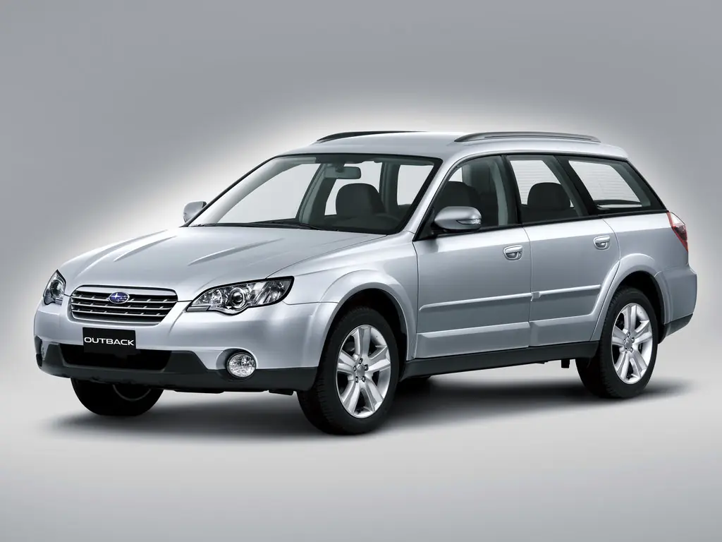 Subaru Outback (BP, BP9) 3 поколение, рестайлинг, универсал (05.2006 - 09.2009)